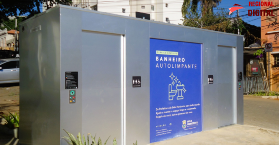Banheiros autolimpantes de BH superam 1 milh?o de utiliza??es